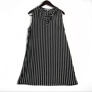 Black & White Striped Dress